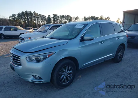 2013 Infiniti Jx35 z USA, uszkodzony, nr VIN 5N1AL0MM8DC336455